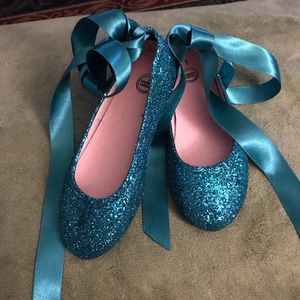 Girls dancing shoes